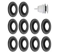 10 tanques de ahorro de agua con sello de goma que ahorra arandelas altas, instalación sencilla para tanques de inodoro, adaptador de llenado de tanques