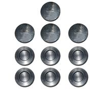 10 tapas de carbón para escobillas, piezas de repuesto para motor, cubiertas eléctricas para amoladora de martillo, pieza de herramienta automotriz
