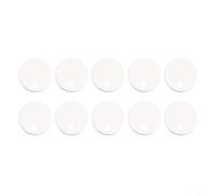 10 tapas de tornillo de fijación para asiento de inodoro, cubiertas decorativas para bisagras de asiento de inodoro, piezas de repuesto para un ajuste seguro, compatible con la mayoría de inodoros