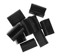 10 tapas para patas de silla, protectores de suelo con abrazadera de tubo en forma de U, abrazadera de tubo antiinclinación frontal en forma de U (10 mm)