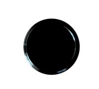 10 tapas para tarros de mermelada de 58 mm, normales y profundas. Ideal para cualquier tipo de conservas, miel, mermelada, mermelada, manzana, chitney, las tapas son a prueba de ácidos. (negro liso)