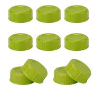 10 Tapones Estrechos para Dr Brown y Medela Biberones, Sin BPA para Viajes y Almacenamiento con Junta de Sellado para Ameda Accesorio para Biberones (Verde)