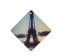 10 tarjetas ambientadoras con diseño de la Torre Eiffel, para colgar en el coche, para uso en el coche