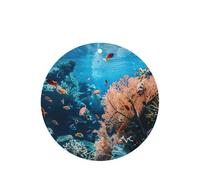 10 tarjetas ambientadoras con estampado de arrecife de coral, hojas aromáticas para coche, para uso en coche