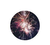 10 tarjetas de ambientador con diseño de explosión de fuegos artificiales, para coche, para colgar en el coche, hojas aromáticas para uso en coche