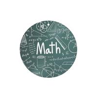 10 tarjetas de ambientadores de coche con impresión de palabras para lecciones de matemáticas, hojas colgantes perfumadas para baño, con cuerda
