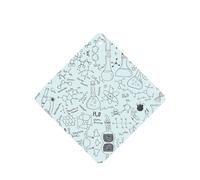 10 tarjetas de ambientadores de coche con impresión de química, para hojas colgantes perfumadas para baño, con cuerda