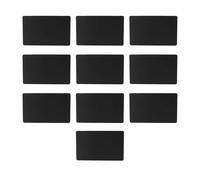 10 tarjetas NFC regrabables, chip NTAG216, memoria de 868 bytes, tarjeta negra imprimible, PVC, resistente al agua, compatible con teléfonos inteligentes habilitados para NFC,