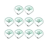 10 teclados mecánicos transparentes para PC, retroiluminados para interruptores, teclados mecánicos, teclas de cristal