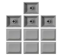 10 teclas PBT DSA 1.25U en blanco suplemento teclas para teclado mecánico de juegos DSA Keycap