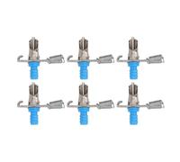 10 tetinas automáticas de Agua galvanizadas para Conejos, con Tubo de 5 m, de riego para Aves de Corral