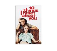 10 Things I Hate About YouPhoto Póster de paisaje para decoración del hogar y la oficina, lienzo decorativo para pared, decoración familiar moderna, baño, estilo sin marco, 20 x 30 cm
