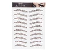 10 tipos de pegatinas profesionales para cejas, aspecto natural marrón de cejas, pegatina de transferencia para mujeres(7＃)
