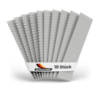 10 tiras de cubierta para caja de distribución, 12 ranuras de módulo, cubierta ciega cubre cuadros electricos para distribuidores de F-Tronic, Hager, Hensel, etc.