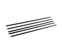 10 tiras de fibra de carbono: barras planas for proyectos de bricolaje, longitudes de 200 mm, 400 mm y 500 mm.(1x5x400mm)