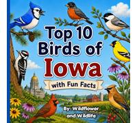 10 Top Iowa Birds and Fun Facts Coloring Book