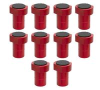 10 topes de límite de mesa de carpintería de liberación rápida de aluminio de 19/20 mm para bancos de trabajo, abrazaderas de perro para carpintería