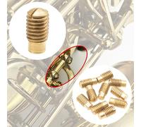 10 tornillos de ajuste para saxofón Yootones M5 para reparación de saxofón soprano tenor alto, accesorios