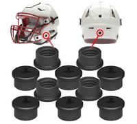 10 tornillos de válvula de vejiga para casco Riddell Speedflex y Speed Lcon, juego completo de tapas de válvula resistentes a los impactos de repuesto para cascos de fútbol americano para jóvenes,