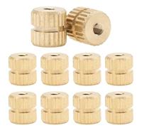 10 tornillos moleteados de repuesto para llave de bajo superior Yootones para instrumento de latón de cuerno barítono