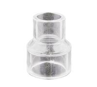 10 tubos acrílicos gruesos de 16 mm de diámetro, accesorios for tubos: codos de 45° y 90°, tes rectas, tapones y conectores transparentes.(40.0 * 16.0mm)