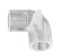 10 tubos acrílicos gruesos de 16 mm de diámetro, accesorios for tubos: codos de 45° y 90°, tes rectas, tapones y conectores transparentes.(40mm*16.0mm)