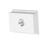 10 tuercas deslizantes M6 con ranura en T para herramientas de carpintería, sujetadores de aluminio en T compatibles con ranuras tipo 30/45