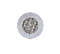 10 Uds 1/2 "3/4" junta tórica junta de manguera arandela de goma con filtro de red for grifo arandela junta de goma filtro lavadora fregadero colador(60 Mesh)