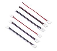 10 Uds 2/3/4/5/6 Pin conector for tira de Led for 8mm 10mm 12mm 3528 5050 5630 Rgb Rgbw Ip20 cinta de luz Led no impermeable al cable(Single head,4P-10mm)