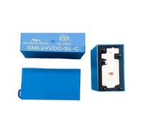 10 Uds 2023 + relé INDUSTRIAL de pequeña potencia SMIH -24VDC-SL-2C SMIH -12VDC-SL-2C SMIH -2C 12V 24V 8Pin 250V 5A(SMIH -24VDC-SL-2C)