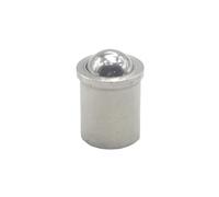 10 Uds 2mm 3mm 4mm 5mm 6mm 8mm 10mm 304 émbolo de bola de acero inoxidable Push Fit bola resorte émbolos juego tornillos pernos(YXP08 8MM X 9)
