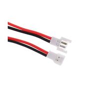 10 Uds 2Pin 10cm MX2.0 modelo avión toma de carga de batería enchufe macho hembra cable Terminal(10pcs Female 100mm)