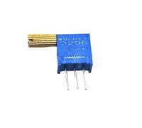 10 Uds 3296X 3296 potenciómetro ajustable 50R100R1K2K5K10K20K50K100K200K500K1M Ohm(200K Ohm)