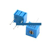 10 Uds 3362P potenciómetro de resistencia ajustable 100R 200R 500R 1K 2K 5K 10K 20K 50K 100K 200K 500K 1M 2M P103 P104(100 Ohm P101)