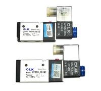10 Uds 3V210-08 3V210-08-NO 3V310-10-NC 3V310-10-NO válvula solenoide neumática 3 puertos 2 posiciones DC24V DC12V AC220V válvulas de aire(3V210-08-NC(10PCS),DC24V)