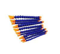 10 Uds 400mm 500mm 600mm tubo Flexible de plástico refrigeración por agua 1/4 3/8 1/2 tubo de refrigerante boquilla plana redonda refrigeración de torno CNC(400mm Flat,3-8 Switch 10pcs)