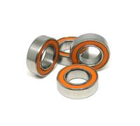 10 Uds 4x7x2,5mm SMR74 2RS ABEC-7 rodamientos cerámicos híbridos de acero inoxidable MR74 RS 2OS rodamiento con mango carrete(SMR52C-2OS 2x5x2.5mm)