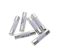 10 Uds 6 * 25mm fusible de cerámica 6 * 25 tubo seguro 6X25MM 0.5A 1A 2A 3A 6A 7A 8A 10A 15A 20A 25A 30A 250V RO57 BS1362(2A)