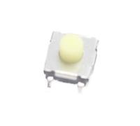 10 Uds 6 * 6 * 3,1/3,4/4,3/5mm 4Pin SMD interruptor táctil impermeable Micro botón táctil interruptor azul blanco(Beige,6x6x3.1mm)
