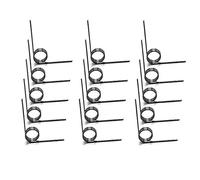 10 Uds 60/90/120/180 Grados Resorte de torsión en Forma de V, diámetro Exterior 10mm, Kit de resortes torsionales de 3 Vueltas, diámetro del Alambre 1,2mm (Color : 90 Degrees, Size : 1.2mm x 10mm x