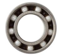 10 Uds 608 688 bicicleta rodamiento de bolas de cerámica híbrido 6801 6802 6803 6804 6805 6806 6800 2RS Si3N4 rodamientos de bolas Piezas de patines(6804 Silicon Nitride Black Ball)