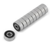 10 Uds 623 2rs Bola Kugellager F623Zz Rodamientos Doble Protección Caucho Sellado Rodamientos Mini Rodamientos Rígidos de Bolas 3x10x4mm