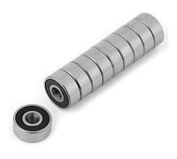 10 Uds 623 2rs Bola Kugellager F623Zz Rodamientos Doble Protección Caucho Sellado Rodamientos Mini Rodamientos Rígidos de Bolas 3x10x4mm