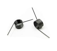 10 Uds 65Mn resorte espiral de acero en forma de V alambre de acero con ranura en espiral diámetro 0,7mm ángulo 60 90 120 180 grados(4.2mm180degrees10pcs,5.5mm)
