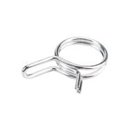 10 Uds. Abrazaderas de manguera de tubo de 5mm-30mm tubo flexible de combustible Clips de resorte Kit de abrazaderas hebilla de acero de sellado elástico juego de aro for tubo de agua(28mm)