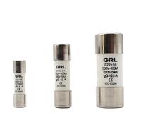 10 Uds AC 500V RO16 fusible de cerámica soplado rápido RT18-63 14X51 gG recorte 2A 4A 6A 8A 10A 16A 20A 25A 32A 63A(4A)