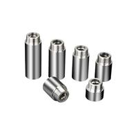 10 Uds. Accesorio de extensión de acero inoxidable 1/2 "3/4" BSP hembra macho rosca adaptador rápido acoplador 10-60mm(25mm)