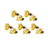10 Uds Accesorios creativos para cabello con temática de palomitas de maíz para niños y mujeres, pinza para cabello elegante, Ideal para uso diario, celebraciones, uso diario, horquillas