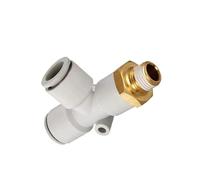 10 Uds Accesorios Neumáticos tipo T Conector en T KQ2Y KQ2Y04 KQ2Y06 KQ2Y08 KQ2Y10 KQ2Y12 KQ2Y16 M5 01S 02S 03S 04S(KQ2Y12-02S)