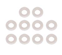 10 Uds. Almohadillas de Fieltro para Válvula de Trompeta, Arandelas, Almohadilla de Cojín, Arandelas de Fieltro de Trompeta de Algodón, Trompetas, Accesorio para Instrumentos